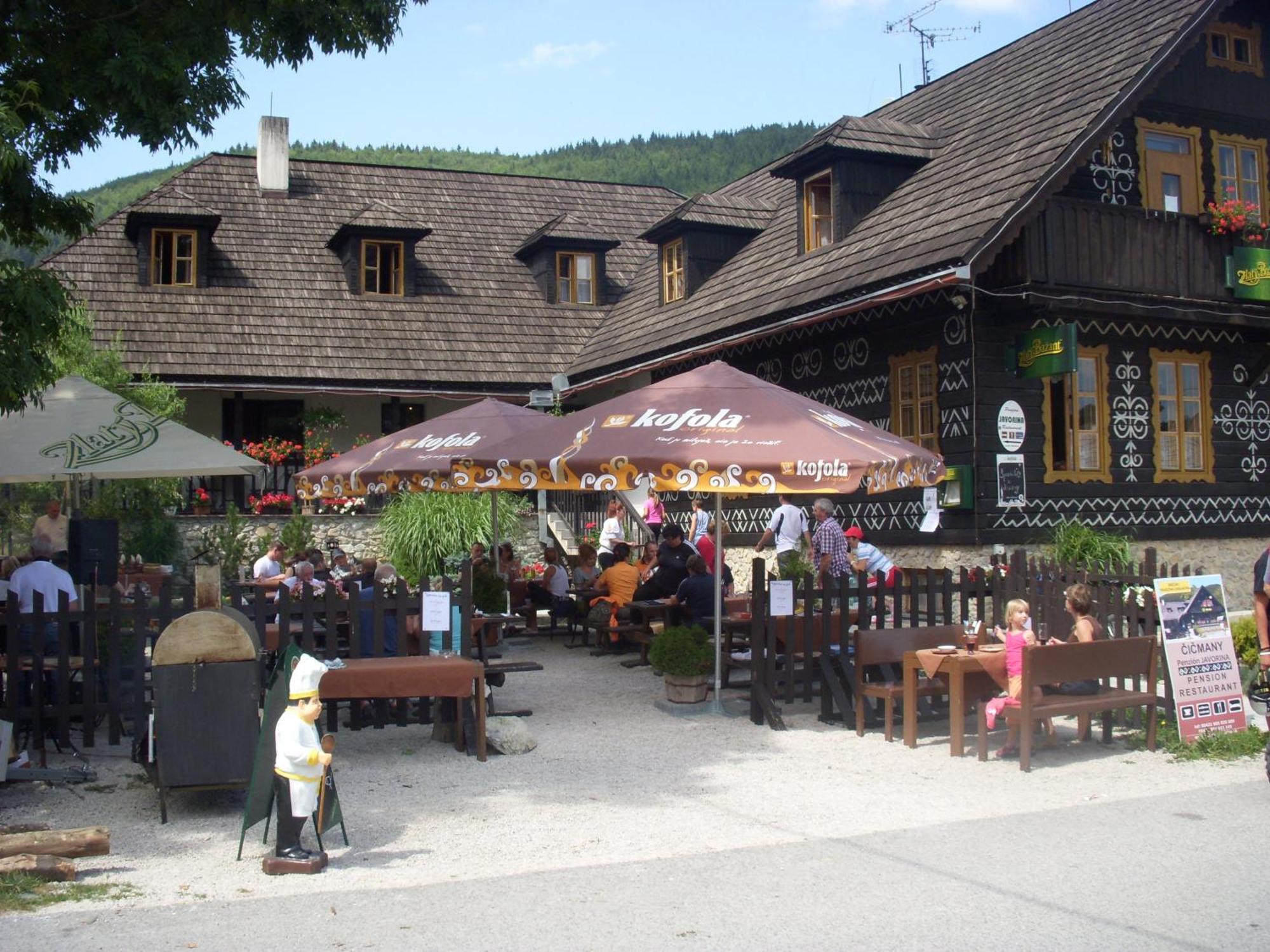Penzion Javorina Чичмани Экстерьер фото